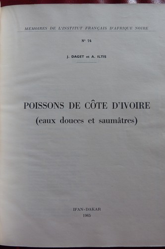 Poissons côte ivoire j - poissons, (j