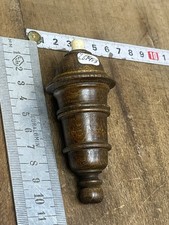 poire interrupteur en bois de