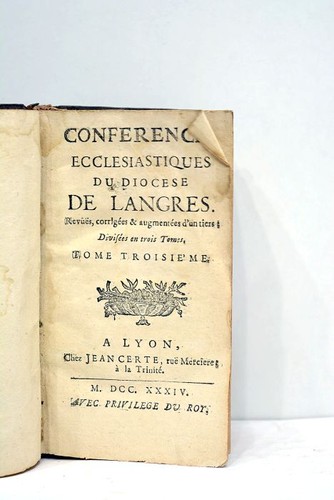 Livre ancien conferences - livre,