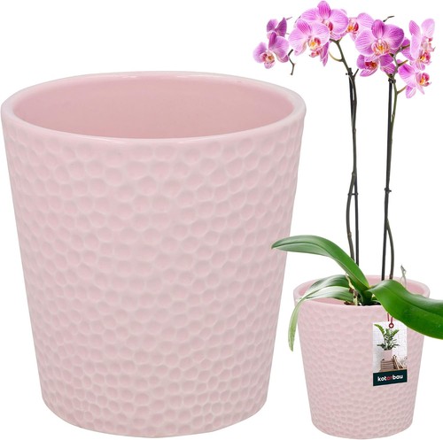 Pot fleur céramique rose - pot,
