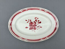 Ancien plat ovale Badonviller