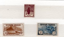FRANCE ORPHELINS GUERRE . N° 229, 230 et 232.  NEUF **