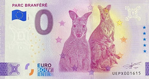 Billet euro parc branfere - billet,