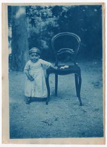 Photo cyanotype 1910 petit - photo,