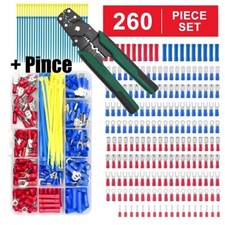 Cosse Electrique Borne Connecteur Sertir Fil Electrique Voiture Auto Camping Car