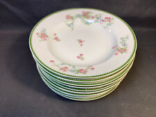 Lot 10 anciennes assiettes à