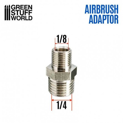 Aérographe adaptateur 4 - adaptateur, 1/4"