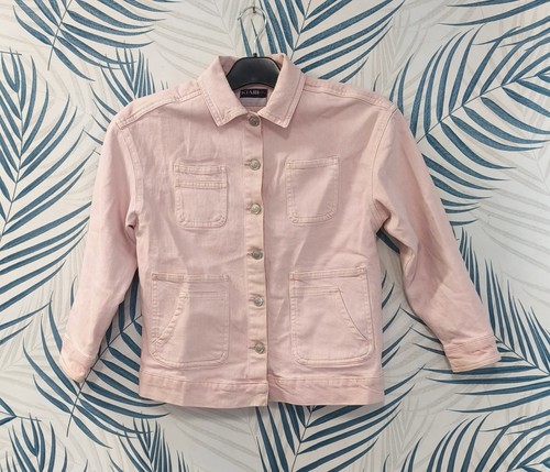 Veste jean rose - rose,
