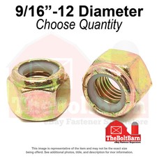 9/16"-12 Grade 8 Nylon Insert
