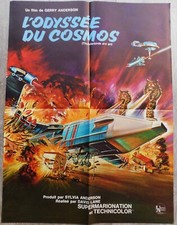 L'Odyssee du Cosmos Affiche ORIGINALE 60x80cm 23"32 1966 Thunderbirds