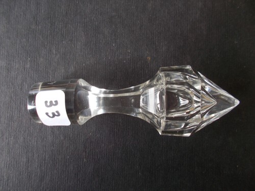 Ancien bouchon carafe en - ancien, carafe,