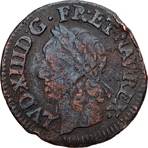 France louis xiii double - louis,