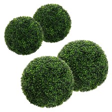 Lot de 2 boules de buis