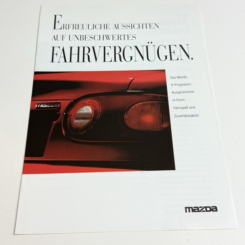 Mazda 6 4p folder - mx-3, -5
