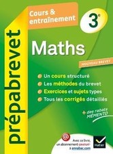 Maths 3e - Prépabrevet Cours