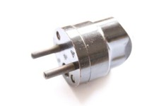 Ancien Prise Électrique 10A/250V Vintage Restauration Radio À Tubes Lampe Marron