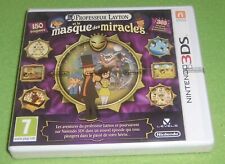 Nintendo 3DS Professeur Layton et le Masque des Miracles [FRA] Neuf Blister *JRF