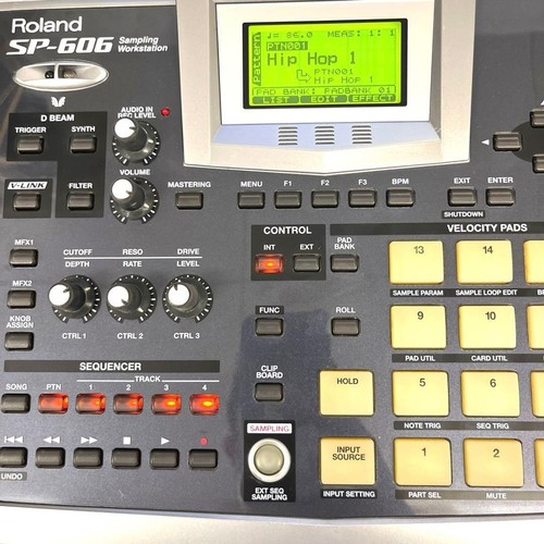Roland 606 sampling - sp-606,
