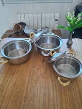 Lot de 3 cocottes Kuhn Rikon