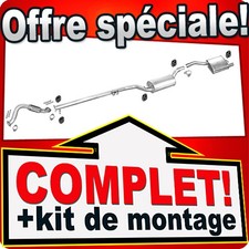 Ligne pot d'échappement pour