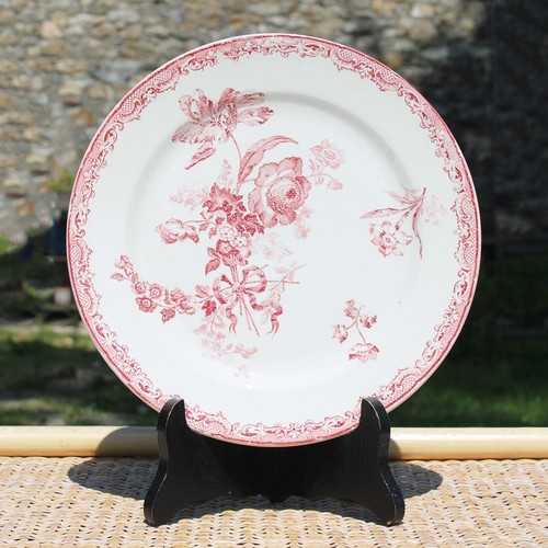 Ancienne assiette plate 4 - ancienne, 23.4
