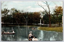 Boating Canoeing At The Park