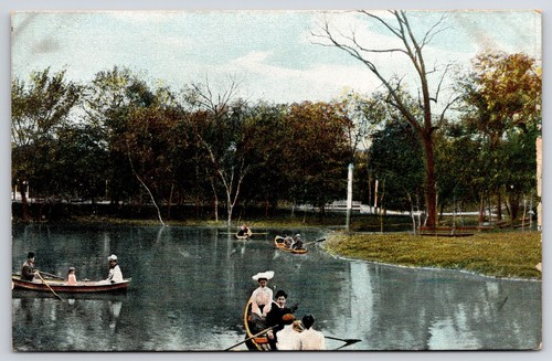Boating canoeing the - the, park