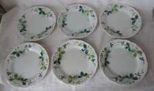 Lot de 6 assiettes desserts