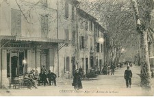 ALPES DE HAUTE PROVENCE  CERESTE  avenue de la gare