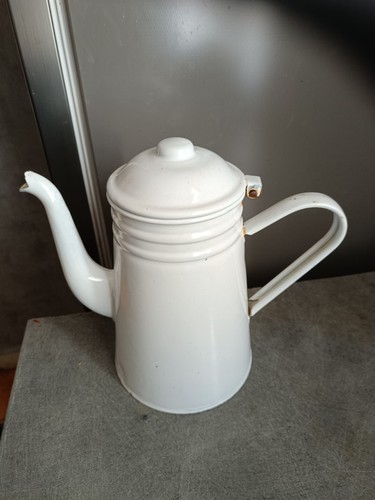 Cafetière ancienne tôle - cafetière,
