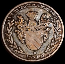 Médaille Le Sacre De L’empereur  Napoléon Bonaparte 1796-1821