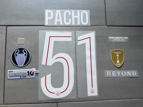 Flocage pacho psg home - flocage, #51