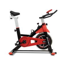 Cyclette Cardio Bike D'Entraînement Bici Fitness Volant 13KG Bicyclette