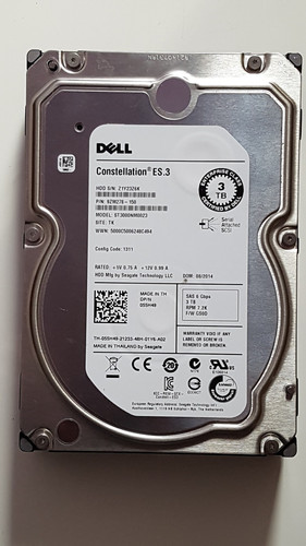 Hdd seagate 3tb sas 6g - hdd,