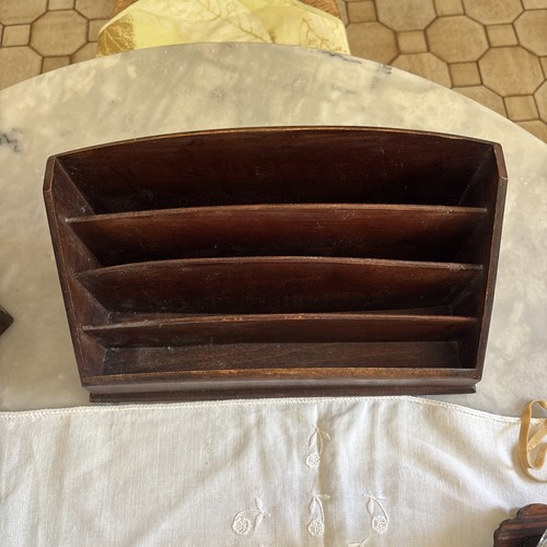 Ancien porte lettres bois - ancien, porte-lettres