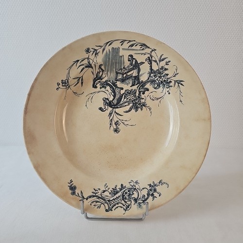 Plat rond service artisans - plat,