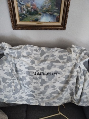 White bathing ape - white, reflective