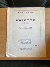 W.R. Rust Ariette pour piano