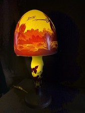 lampe en pâte de verre