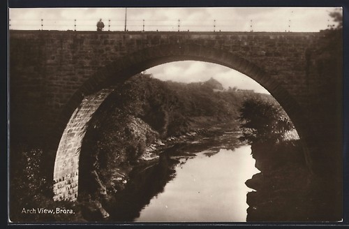 Carte postale brora - brora,, arch