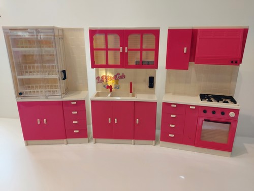 Lot meubles cuisine barbie - cuisine,