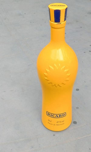 Bouteille ricard jaune - bouteille, en