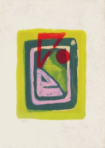 Bram van velde lithographie - velde, mp