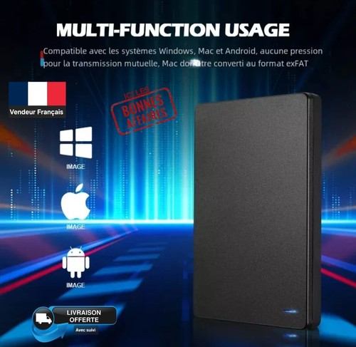 Disque dur externe portable - disque,