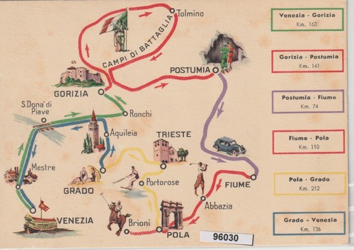 1939 carte publicitaire - carte,