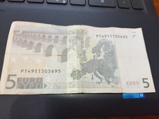 billet 5 euro 2002 Jean Claude