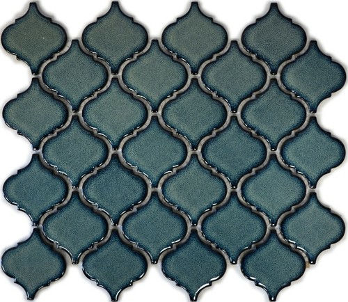 Mosaïque céramique bleu - mosaïque,