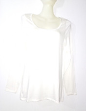 DAMART T-SHIRT MANCHES LONGUES THERMOLACTYL  DEGRÉ 2 TAILLE M BLANC PERLE