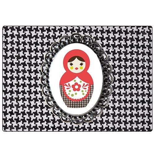 Tapis souris poupée russe - poupée,