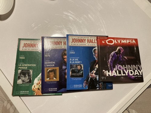 Lot livre johnny - johnny, hallyday